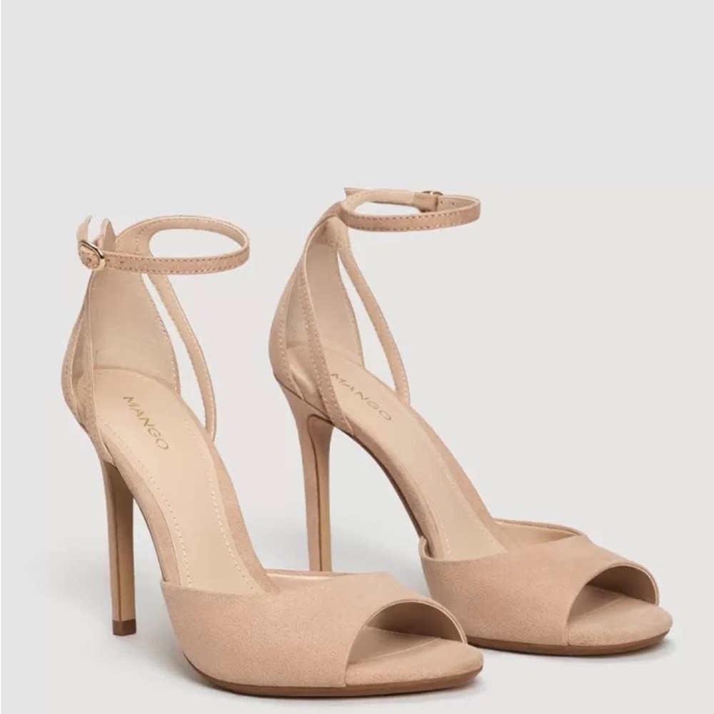Mango Strappy Heeled Sandals